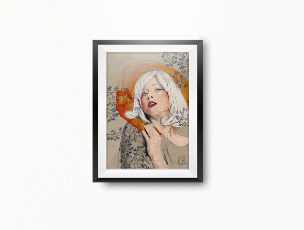 Watercolor reproduction