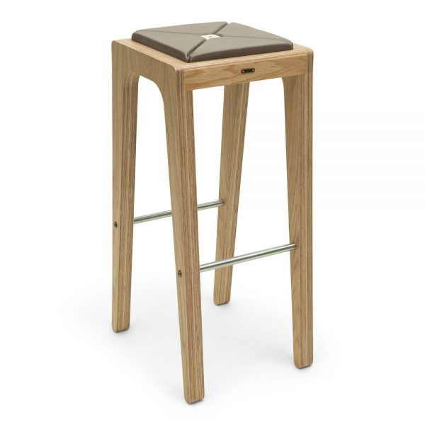 Tall Mocho Stool Taupe
